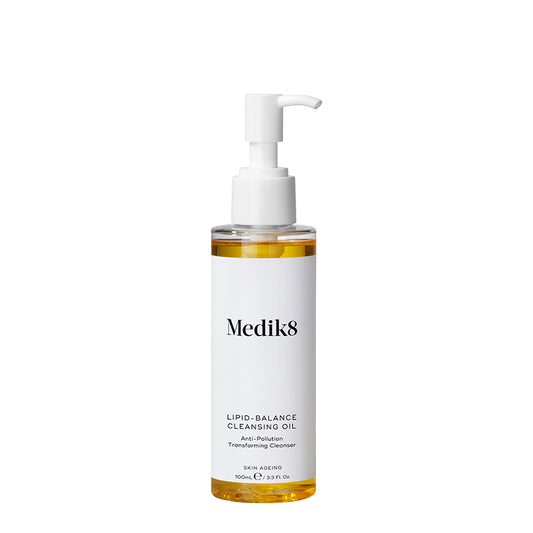 Medik8 
Lipid Balance Cleansing Oil
Anti-Pollution Transforming Cleanser