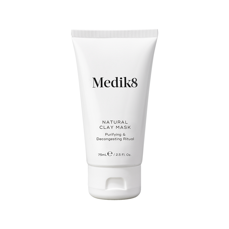 Medik8 Natural Clay Mask™
Purifying & Decongesting Ritual