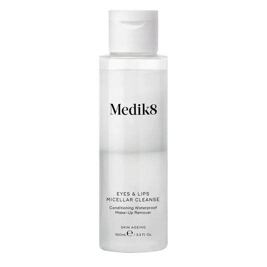 Medik8 EYES & LIPS MICELLAR CLEANSE™
Conditioning Waterproof Make-Up Remover